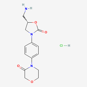 4-4- (5s) -5- (aminomethyl) -2-oxo-3-oxazolidinylphenyl-3-morffolinone hydroclorid 丨 CAS 898543-06-1