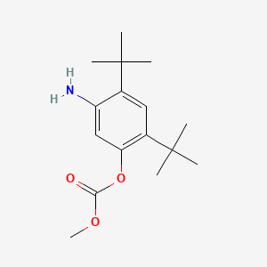 5 - amino - 2,4-di-tert-butylphenylmethylcarbonad 丨 CAS 1182822-31-6